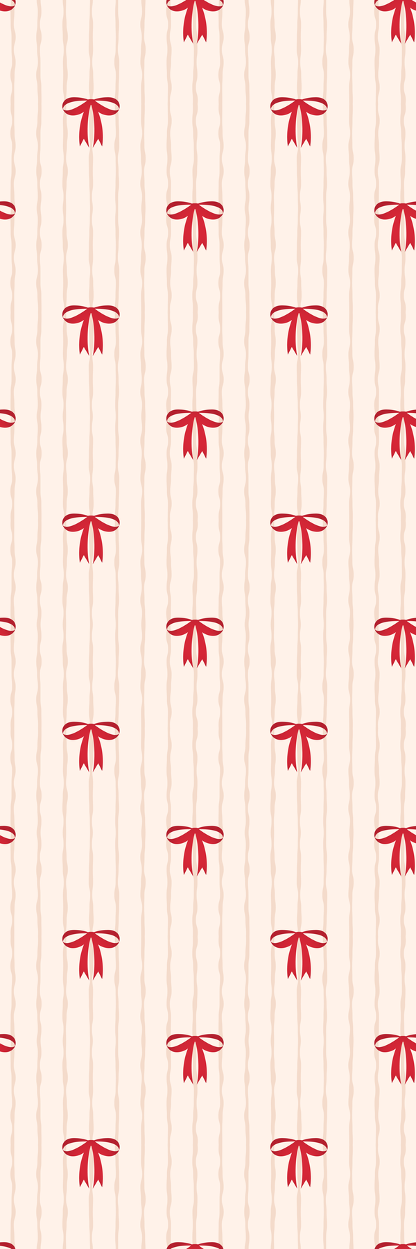 Red Bows Bookmark