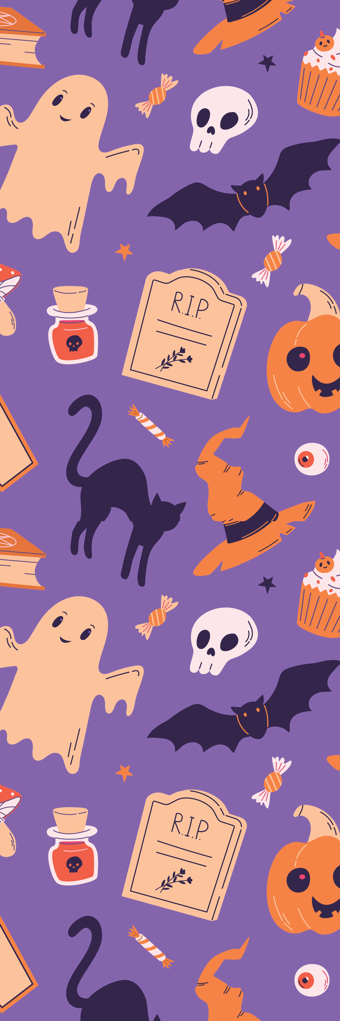 Halloween Collage Bookmark