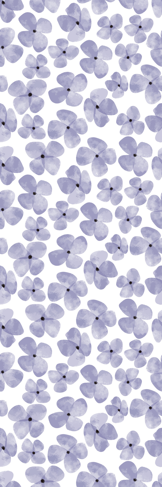 Lavender Floral Watercolour Bookmark