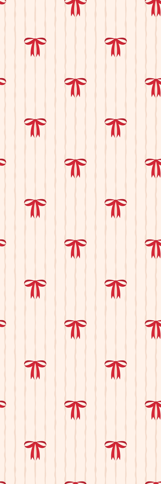 Red Bows Bookmark