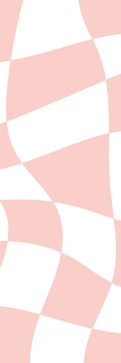 Wavy Check Bookmark – Blush Pink