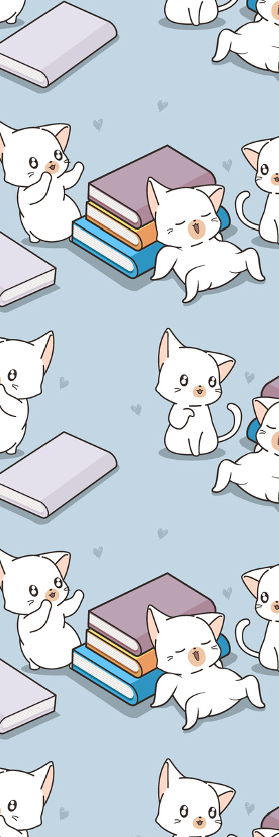 Bookish Kittens Bookmark