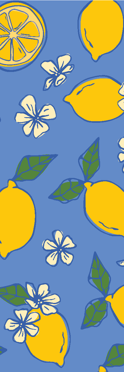Mediterranean Lemon Bookmark