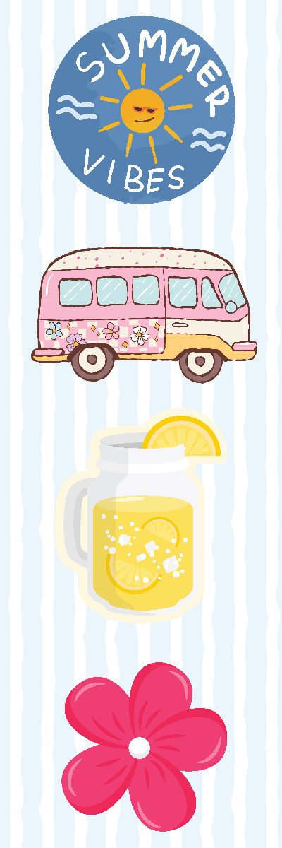 Summer Vibes Bookmark