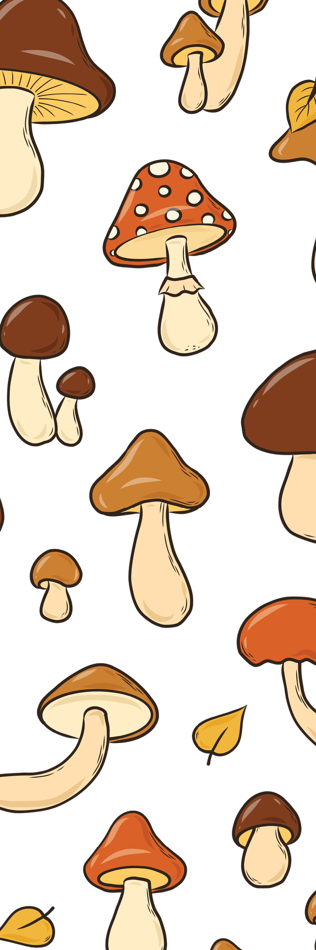 Mushroom Scatter Bookmark