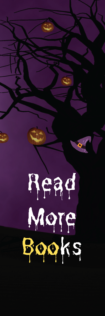 Read More Books Halloween Bookmark