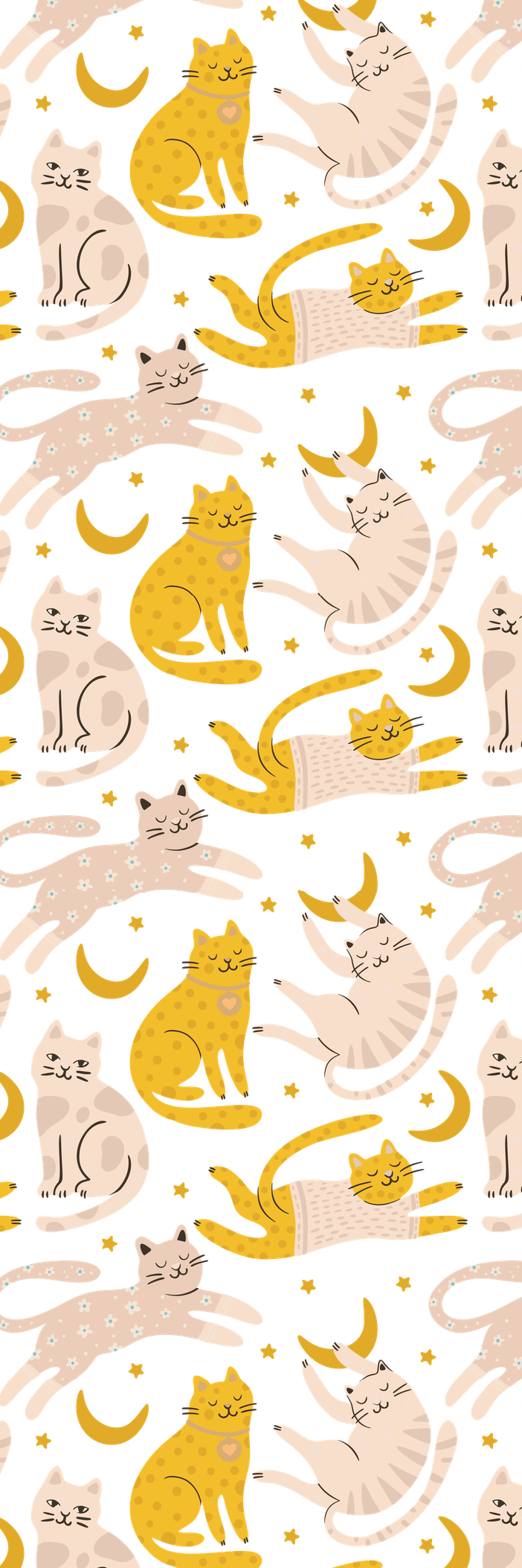 Celestial Cats Bookmark