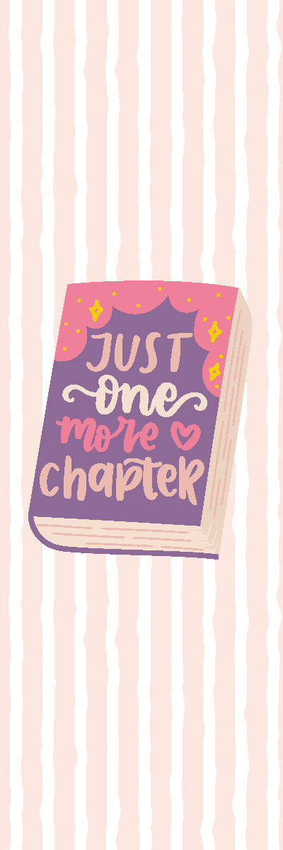 Just One More Chapter Bookmark